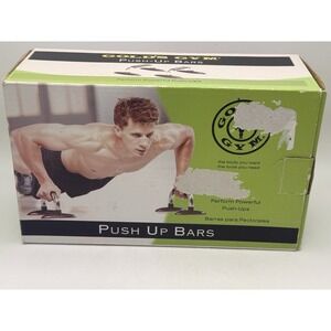 Gold's Gym Angled Grip Push Up Stands with Anti-Slip Feet